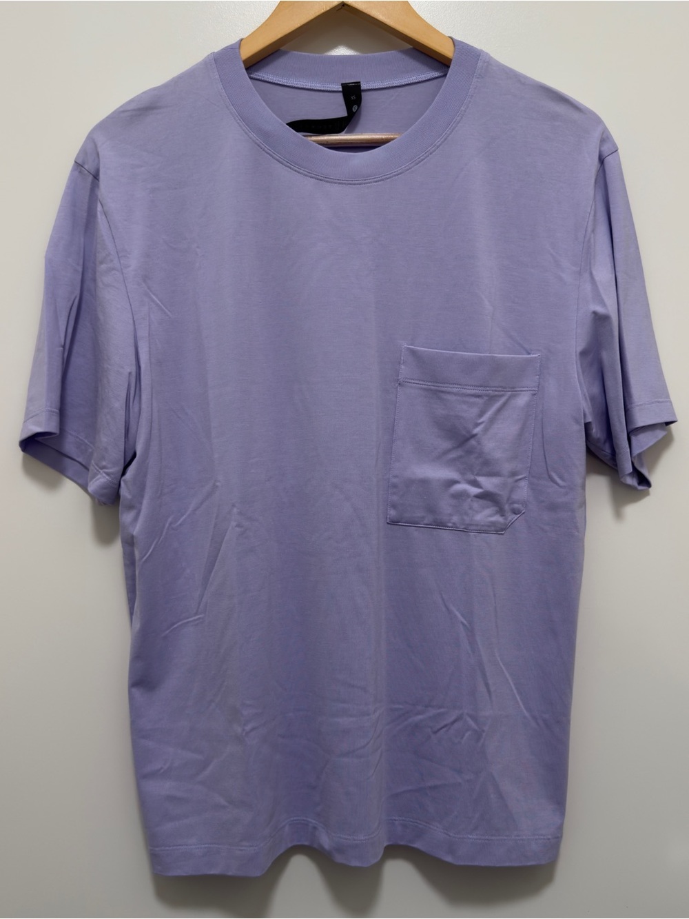 Lululemon Classic Pocket Tee Lavender Purple Short Sleeve T-Shirt Extra Small XS